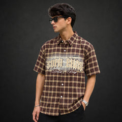Brown Luxe Boxy Shirts
