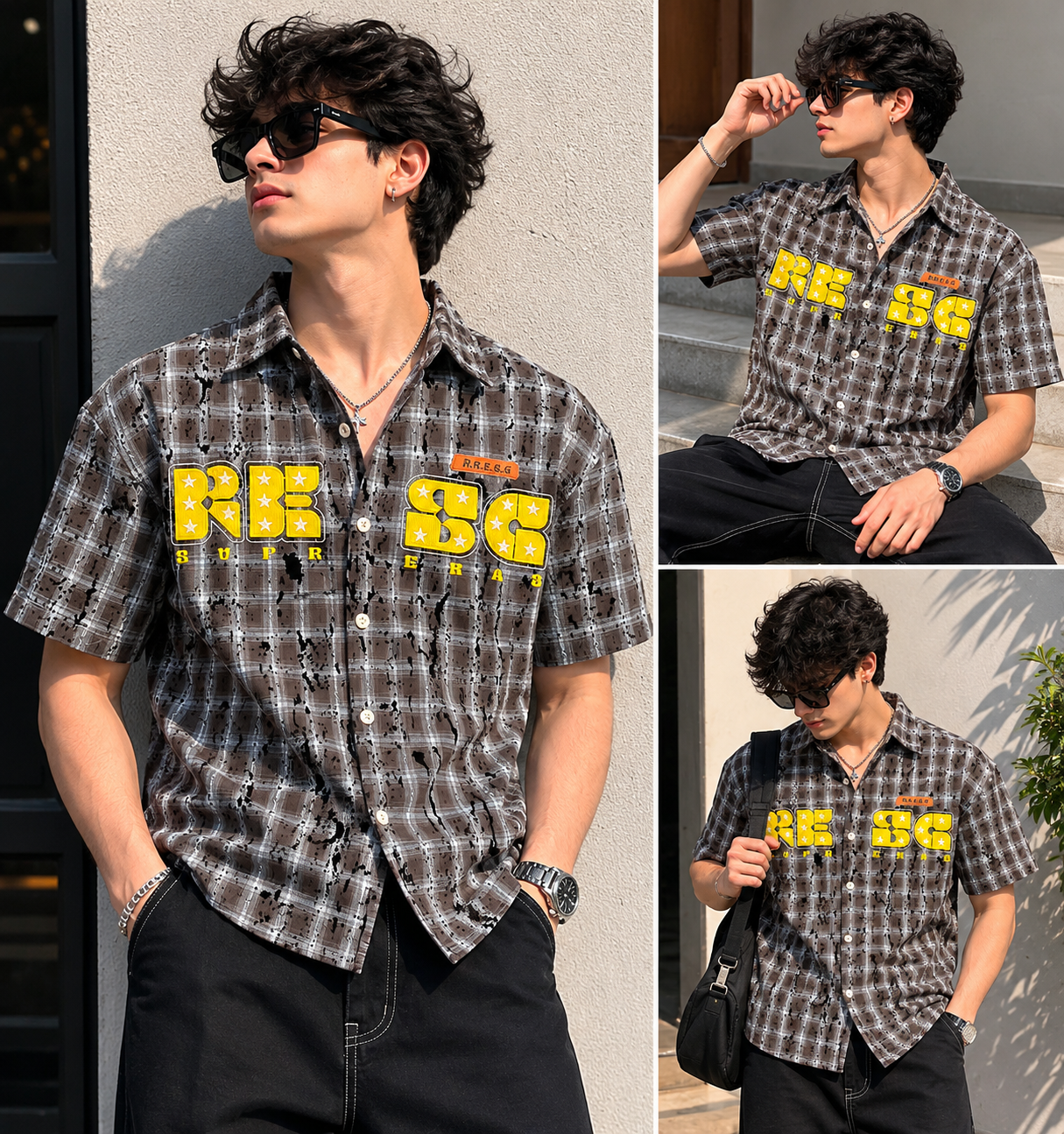 Grey Street Boxy Shirts